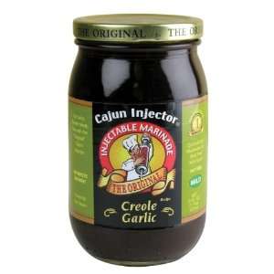  Cajun Injector 16 Ounce Creole Garlic Marinade Sports 