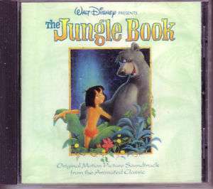 Walt Disney JUNGLE BOOK Original Soundtrack 1990 CD From the Animated 