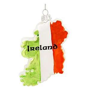  Ireland Glass Ornament