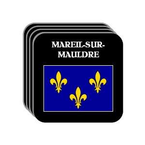 Ile de France   MAREIL SUR MAULDRE Set of 4 Mini Mousepad Coasters