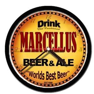  MARCELLUS beer and ale cerveza wall clock 