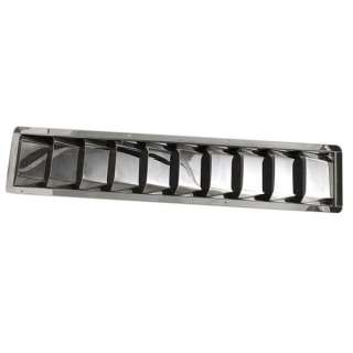   VENT AERO 4.5 20.75 STAINLESS STEEL LOUVERED BOAT ENGINE VENT  