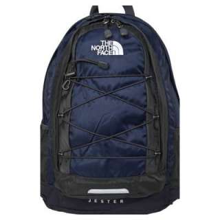 The North Face Jester Backpack Deep Water Blue Black Navy Bag Pack NEW 