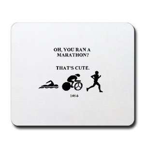  Marathons are so cute Mouse Pad Running Mousepad by 