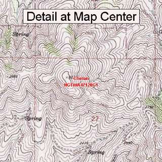   Map   Chelan, Washington (Folded/Waterproof)