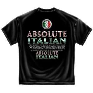  Absolute Italian   Nationality T Shirt