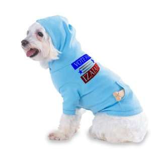  VOTE FOR IZAIAH Hooded (Hoody) T Shirt with pocket for 