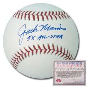  Jack Morris Autographed Baseball with 5x All Star 