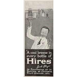 1915 Vintage Ad Hires Root Beer Golf Course Golfing   Original Print 