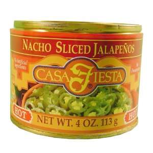  Casa Fiesta Nacho Sliced Jalapenos, 4 oz