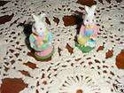Miniature Mr and Mrs Bunny Rabbit Easter Set of 2