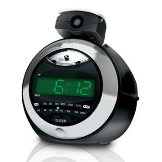 See Time on Ceiling Wall Projector Alarm Clock Radio  