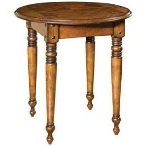  Uttermost Rhodes Round Mahogany Table