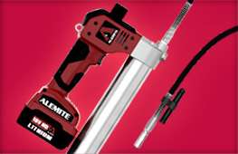 Alemite cordless 18 volt grease gun Lith ion Battery  