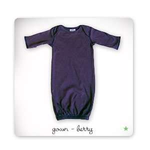  Soy Organic Cotton Gown   Berry Baby