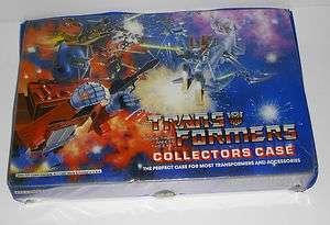 Vintage 1984 Transformers More Than Meets The Eye Collectors Case 