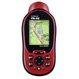  DeLorme Earthmate PN 30 Green Handheld GPS with 1100k 