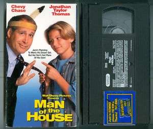 MAN OF THE HOUSE   JONATHAN TAYLOR THOMAS   JTT   VHS 786936470338 
