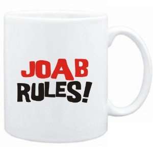  Mug White  Joab rules  Male Names