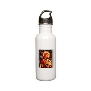  Stainless Water Bottle 0.6L Jesus Christ with Lamb 