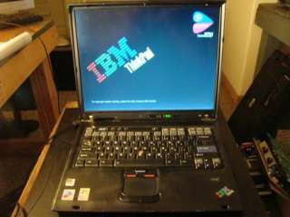 IBM Thinkpad T43 15 Laptop Intel Pentium M 1.86GHZ 2GB RAM no os no 