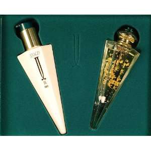 Jivago 24 K the Golden Fragrance Gift Set for Women Golden Kiss Body 