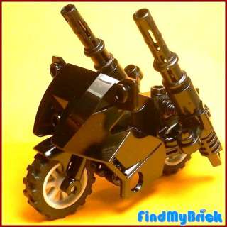 Lego Custom Batman Motorcycle with Super Cannon NEW  