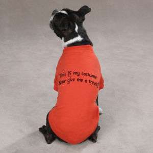 Halloween Clothes This Is My Costume Dog T Shirt  
