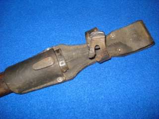 Original WWII German K98 Mauser Bayonet w/Scabbard & Frog  