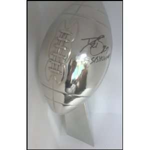   Autographed/Hand Signed Lombardi Replica Trophy