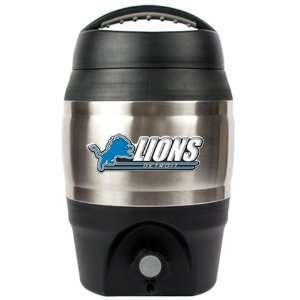  Detroit Lions Stainless Steel Gallon Keg Jug Sports 
