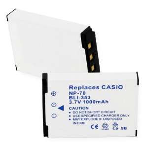  Casio NP 70 Replacement Video Battery Electronics