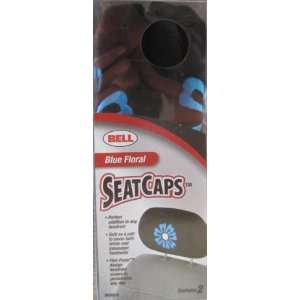  Bell SeatCaps Blue Floral Automotive