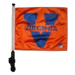  Virginia Cavaliers Golf Cart Flag with Ez On and Off 