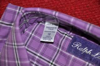 450 Ralph Lauren PURPLE LABEL Keaton Dress Shirt 18  