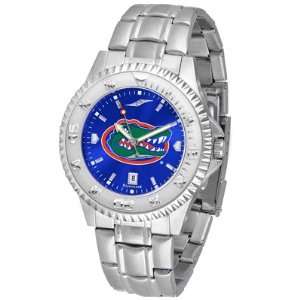 Florida Gators Mens Stainless Steel Competitor Watch  