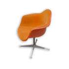 herman miller orange chairs  