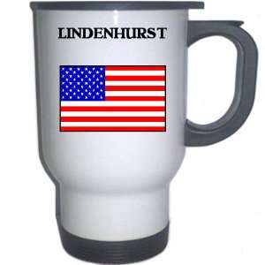  US Flag   Lindenhurst, New York (NY) White Stainless Steel 