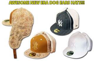 LICENSED 59FIFTY NEW ERA NEW NY YANKEES DOG EAR CAP HAT  