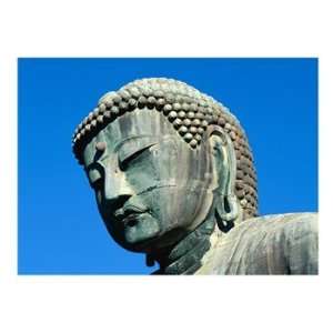  Close up of a statue, Daibutsu Great Buddha, Kamakura 