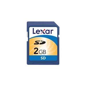  Lexar Media 2GB Secure Digital (SD) Card   2 GB 