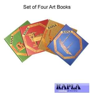  Kapla Art Books   Set of Four Toys & Games