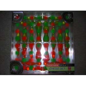  Karim Rashid Orange & Green Chess Set by bozart Toys 