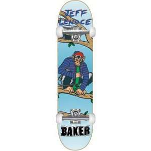 Baker Lenoce Animal House Complete Skateboard   7.75 W/Raw Trucks 