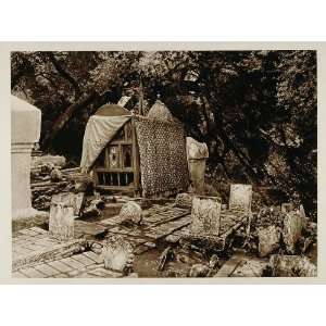 1924 Cemetery Algeria Lehnert & Landrock Photogravure 