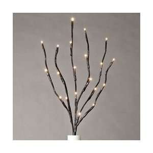  Lighted Branches, 27.5, Bendable Twigs, 20 White LED 