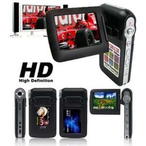   T100 Black 16MP Max. True HD Camcorder with 2.4 LCD
