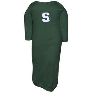   Michigan State Spartans Infant Green Layette Gown
