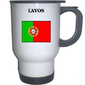  Portugal   LAVOS White Stainless Steel Mug Everything 