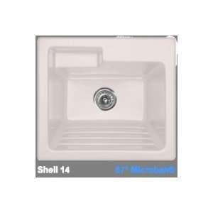   DROP IN LAUNDRY SINK WITH WASHBOARD   3 HOLE 12 3 67